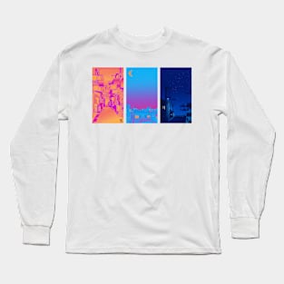 A Day in town Long Sleeve T-Shirt